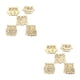 thumbnail image 3 of Guardurnaity 10 piezas de botones, rebanadas de sin terminar, suministros de costura huecos, suéteres, camisa, adornos, accesorio de ropa, 2piezas, 3 of 6