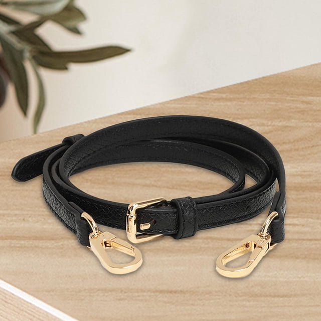 Correa de bolso Correa de moda desmontable para maletín Bolso pequeño de embrague Negro Yinane bolso de mano con correa para el hombro