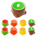 thumbnail image 3 of Coofit Plastic Stool Lightweight Cute Fruit Pattern Mini Stool Step Stool for Kids, 3 of 10