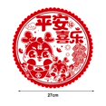 thumbnail image 6 of Tnobhg 10Pcs Spring Festival Window Stickers Rich Color Cartoon Design Chinese New Year Decorative Decals Electrostatic Stickers, 6 of 8