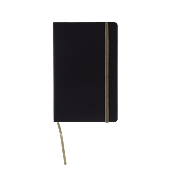 Fabriano Ispira Hard-Cover Notebook, 3.5" x 5.5", Dotted, Brown