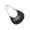 Black, variant on Women Armpit Bag Trendy Handbag All-matching Underarm Bag Stylish Half Moon Bag Solid Color Shoulder Bag