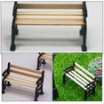 thumbnail image 5 of KAKOWELY Ensemble de Bancs Miniatures pour Parc 4 Pcs Modèle de Bancs Miniatures Siège de Rue miniature pour Bricolage Ornement de Maison de Poupée Mini Bancs Mini Chaises de Jardin Modèles, 5 of 5