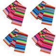 thumbnail image 1 of Juego de 4 caminos de mesa mexicanos 14" x 110" decoración de fiesta temática mexicana grande JAMW Sencillez, 1 of 5
