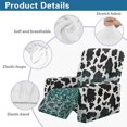 thumbnail image 5 of Xoenoiee Cow Leopard Pattern Recliner Chair Covers, Stretch Reclining Cover, Recliner Sofa Slipcovers Jacquard Recliner Couch Covers Furniture Protector for Pet Kid, 5 of 7