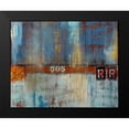 thumbnail image 2 of Ashley, Erin 24x20 Black Modern Framed Museum Art Print Titled - Crossing the Tracks I, 2 of 5