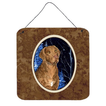 - Starry Night Chesapeake Bay Retriever Wall or Door Hanging Prints
