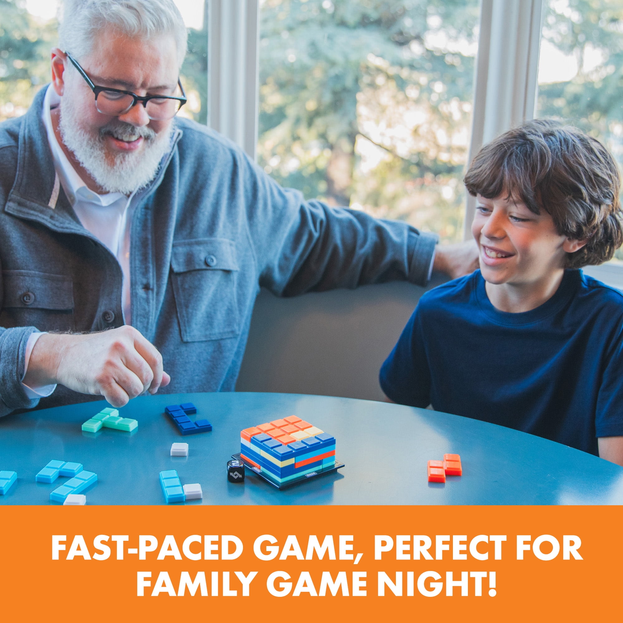 Educational Insights Upzzle, Brain Teaser Puzzle Game for Kids, Teens, and Adults Ages 7+