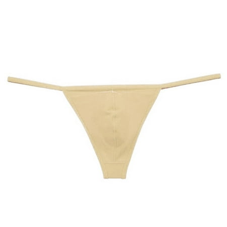 Midwennn Open Back Mens Underpants Low Waist Briefs Thong Underwear Silk Bodysuit Lingerie for Women