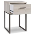 thumbnail image 2 of Signature Design by Ashley Contemporary Socalle 1 Drawer Nightstand, Light Natural, 2 of 5