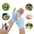 thumbnail image 5 of Unique Bargains 1 Pair Elegant Sun Protection Manicure Gloves  Blue, 5 of 6