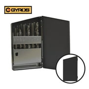 Gyros 93-16018 High Speed Steel Coarse Tap and Drill Bit Set, 18-Piece