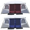 Waterproof 10 Person Tent 2-Bedroom Outdoor Hiking Family Camping Tent  Dual Layer