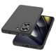 thumbnail image 4 of For Xiaomi Poco X7 Pro 5G TPU Case WANLONFENG MS Series Matte Back Cover with Tempered Glass - Black, 4 of 5