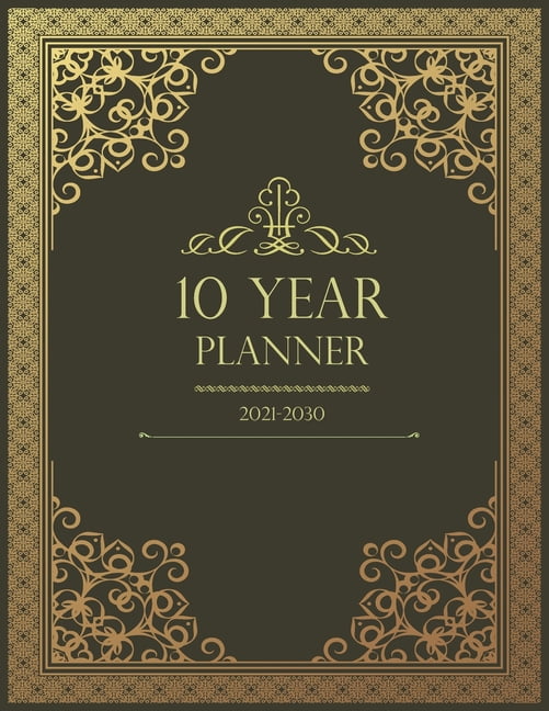 Details about   2021-2030 Monthly Planner Ten Year Calendar Schedule Organizer With Holidays ... 