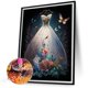 thumbnail image 5 of Cuadros Decorativos 5D bricolaje ronda completa taladro diamante pintura vestido de boda Kit Home Decor (B6421) Wdftyju de costura negro 4 estilos, 5 of 5