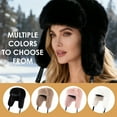 thumbnail image 5 of REDESS Women's Winter Trapper Hat Warm Ear Flaps Hunting Trapper Hat for Cold Weather, 5 of 7