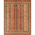 thumbnail image 1 of Ahgly Company Indoor Rectangle Abstract Red Abstract Area Rugs, 5' x 7', 1 of 6