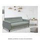 thumbnail image 3 of Sofá Ikasa Muebles Bohemia Con brazos color aqua, 3 of 4