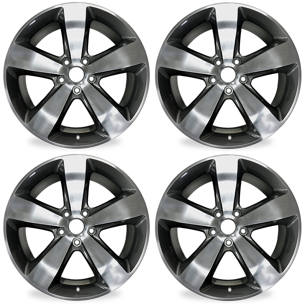 SET OF 4 New 20" Wheels For 2014 2015 2016 Jeep Grand Cherokee POLISHED
