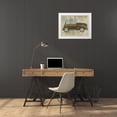 thumbnail image 3 of Zarris, Chariklia 32x25 White Modern Wood Framed Museum Art Print Titled - Tour by Car I, 3 of 4