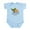 Sky Blue, variant on CafePress - Alabama Orange Beach Body Suit - Baby Light Bodysuit, Size Newborn - 24 Months