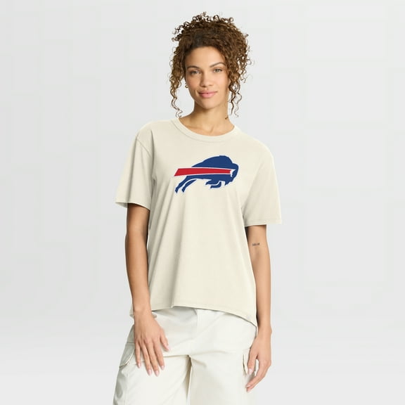 Women's Fanatics Cream Buffalo Bills Dove Legacy T-Shirt