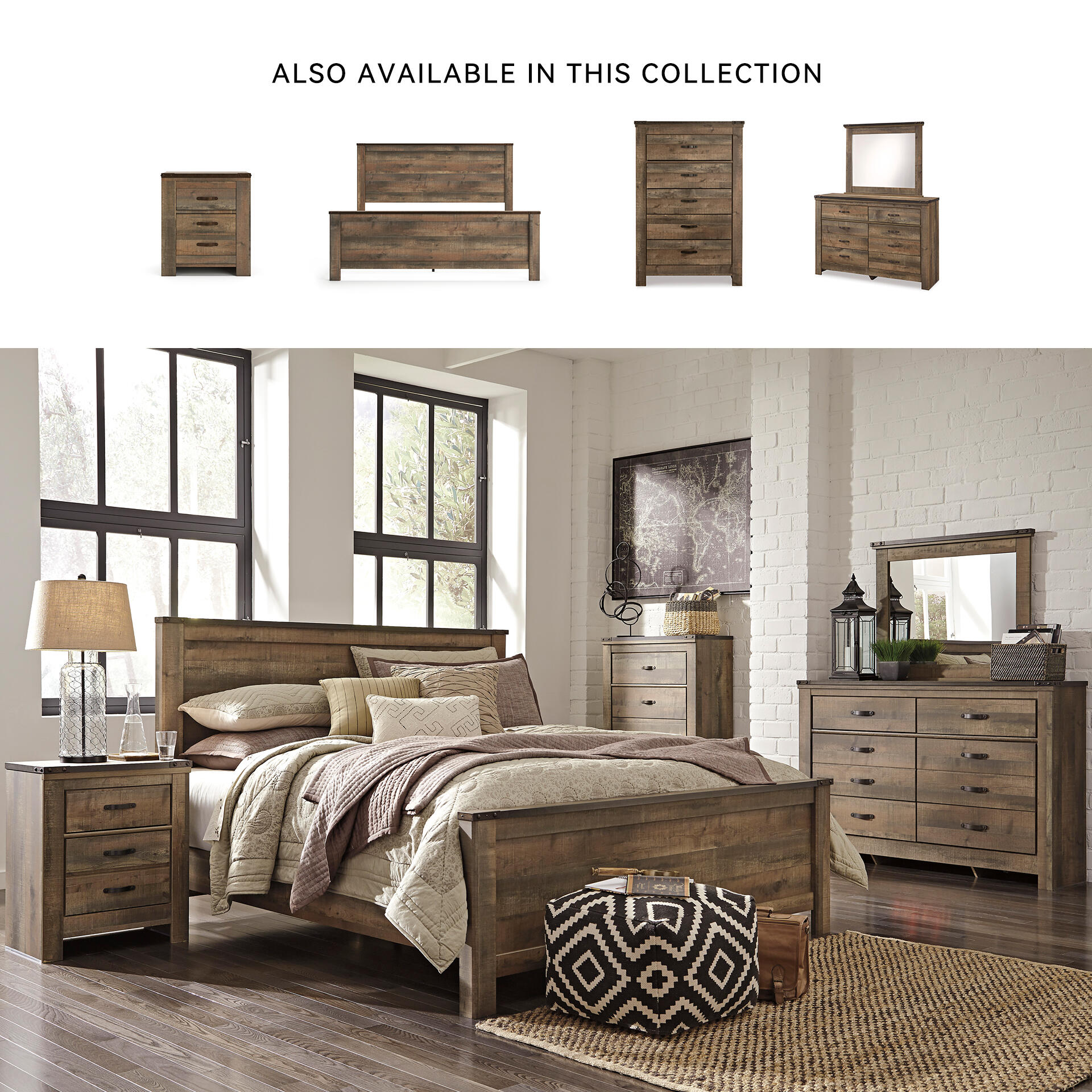 Signature Design by Ashley Trinell 2-Drawer Nightstand photo 5