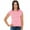 Neon Hot Pink, variant on True Rock Jr Women's Plain Crew Drop Tail T-Shirt (Charcoal, Medium)
