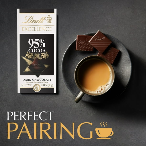 Lindt 95% Dark Bar | Bar point-of-sale for grocery retail