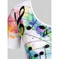thumbnail image 4 of Camiseta Talla Extra Salpicadura Pintura Rosegal  Camisetas tallas grandes, 4 of 5