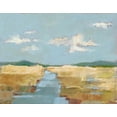 thumbnail image 2 of Harper, Ethan 18x15 White Modern Wood Framed Museum Art Print Titled - Summer Wetland II, 2 of 4