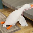 thumbnail image 3 of Juguetes de peluche de ganso de algodón para niños, peluches de animales para bebés, muñecos cómodos de felpa, almohada suave, decoración nórdica para el hogar, regalo para niños, novedad, 3 of 5