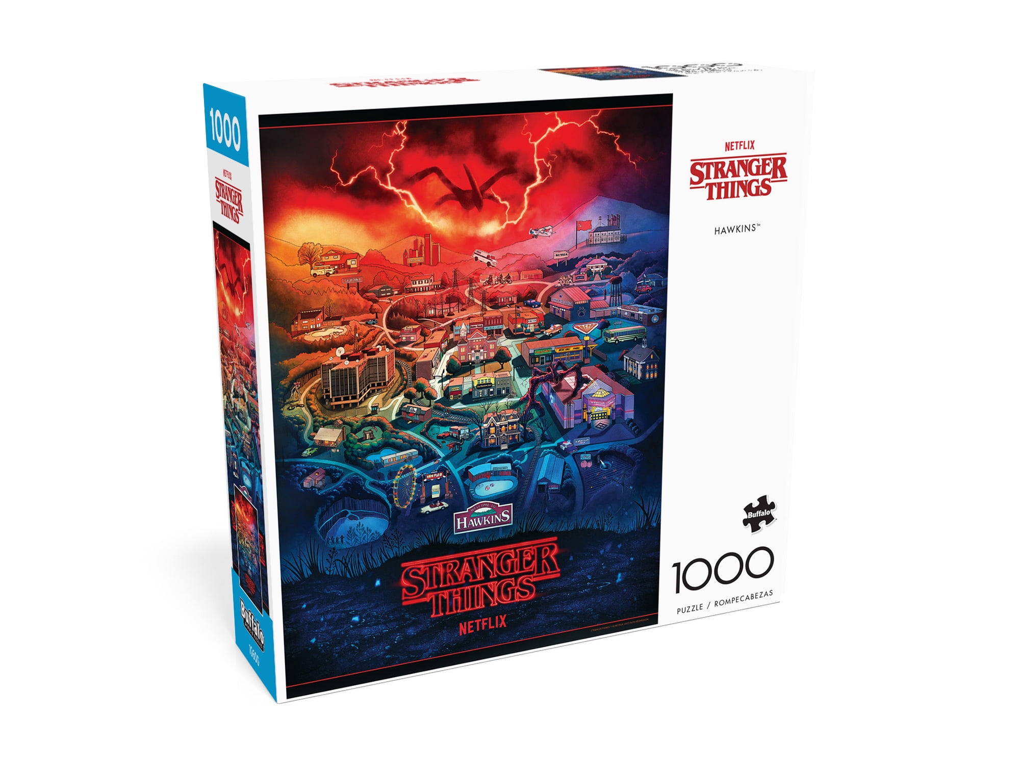 Buffalo Games1000-Piece Stranger Things Hawkins Jigsaw Puzzle