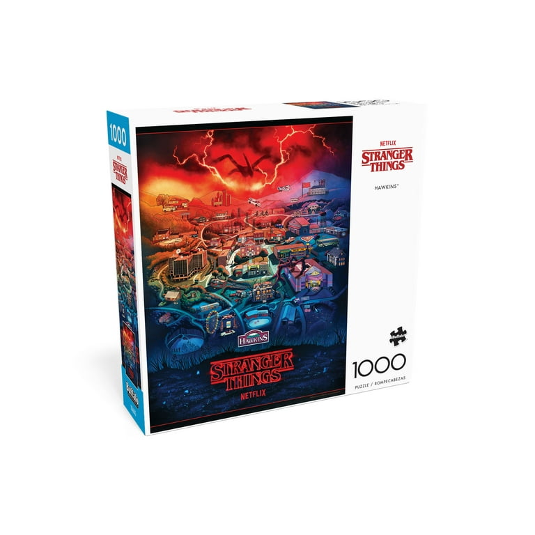 Buffalo Games - Stranger Things Hawkins 1000-Piece Jigsaw Puzzle