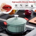 thumbnail image 4 of Silicone Hot Handle Holder Cover Set Assist Pan Handle Sleeve Potholders Cast Iron Skillets Handles, 4 of 4