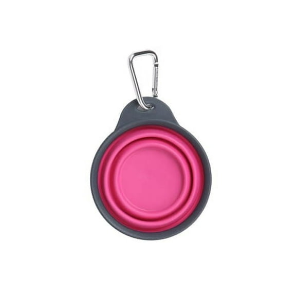 Dexas Popware for Pets Collapsible Travel Cup with Carabiner