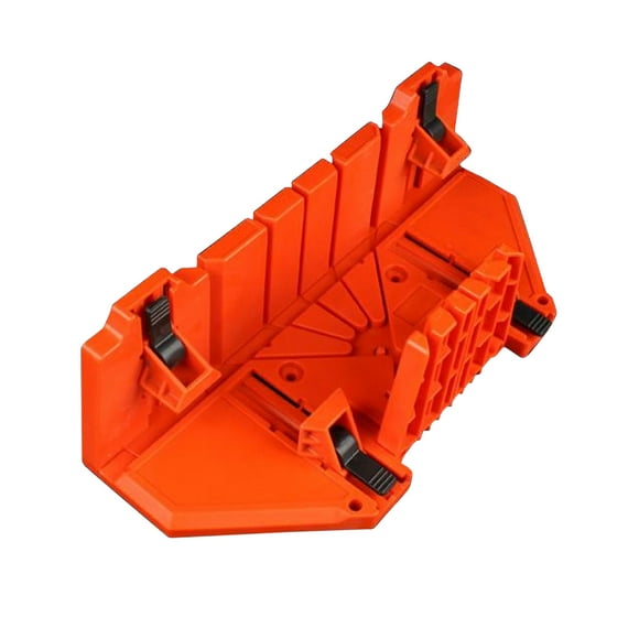 Yeacher Boîte à Mitres de 14 Pouces avec Angle de Fente et Mâchoire Mobiles pour Scie Arrière 45/ 22.5/ 90 Degrés Coupe et Boîte de Serrage pour Menuiserie