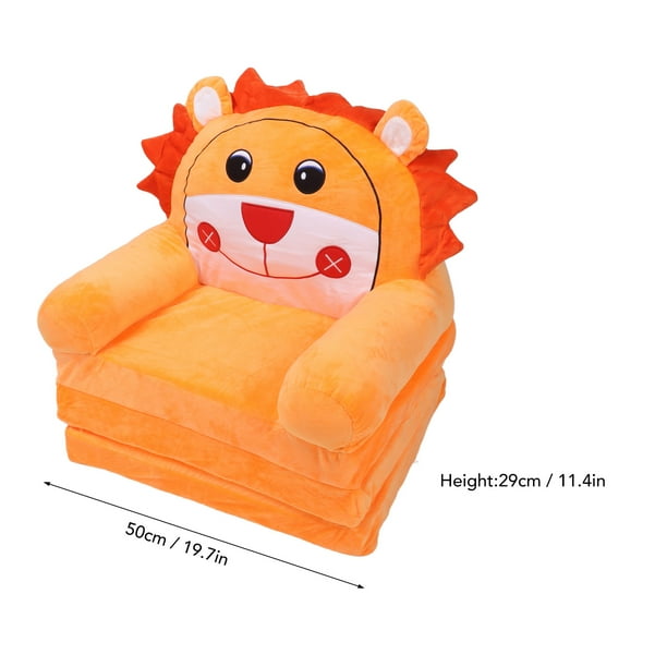 2 In 1 Kids Toddler Couch Fold Out Plush Kids Chair Personalized