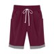 thumbnail image 1 of Pantalones Sueltos de Pierna Ancha para Mujeres Pantalones Cortos Sueltos Elásticos Casuales Pantalones de Pierna Ancha Recta con Bolsillo, 1 of 7