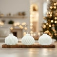 thumbnail image 6 of My Texas House Christmas Tree Ornament Candles, 4", Unscented, White, 3 Count, 6 of 6