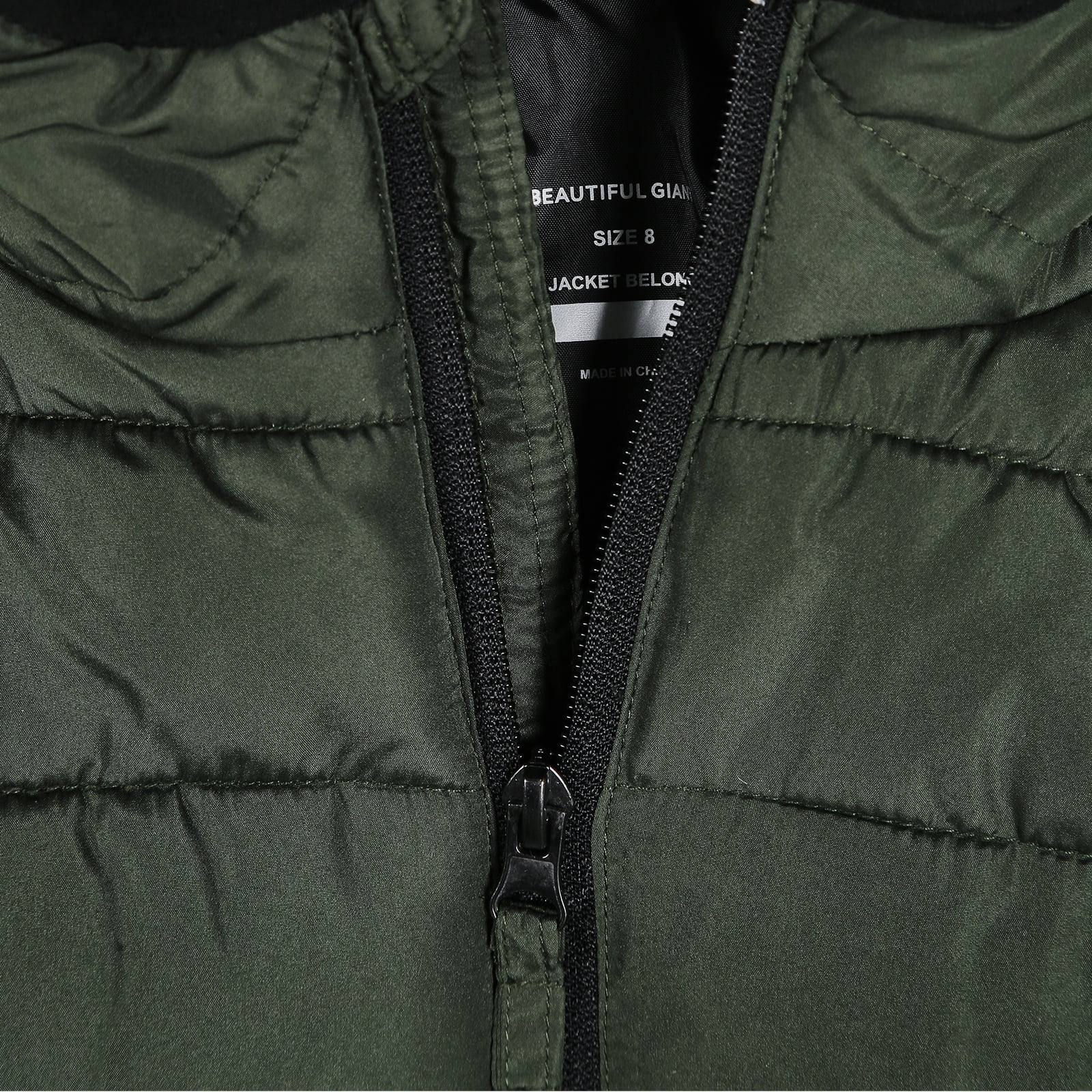 YUBIKWETE Boys Hooded Lightweight Warm Puffer Down Jacket, Sizes 5-20