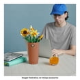 thumbnail image 4 of Kit de 3 Floreros Decorativos de Plástico Modelo Altomonte | Perfectos para Arreglos Florales | Ideal para Sala, Comedor y Oficina | La Ardilla (Barro)- La Ardilla, 4 of 4
