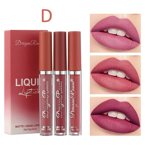 Fiudx Set Labiales Hidratantes y Brillantes, Acabado Aterciopelado de Larga Duración, Regallo de Belleza con Ingredientes Naturales, Maquillaje Diario, Aptoparatodo Tipo de Piel, Fórmula Sin Crueldad