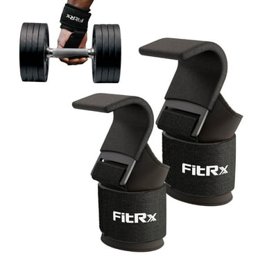 FitRx GripPro Weight Lifting Straps, Weight Lifting Wrist Straps, One Pair