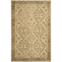 SAFAVIEH Anatolia Lysette Floral Area Rug, Ivory/Brown, 6' x 9'