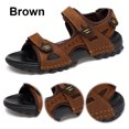 thumbnail image 3 of Sandalias Verano Senderismo Playa Cómoda Correa Ajustable para Hombres, 3 of 9