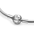 thumbnail image 2 of COLLAR PLATA ESTERLINA 925 SNAKE CIERRE CIRCULAR 8574, 2 of 3