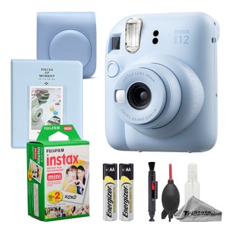 Fujifilm Instax Mini 12 Camera (Lilac Purple) + Case + Instax Mini