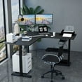 thumbnail image 7 of Hanover 73"x73"x31" L Shape Sit/Stand Electric Desk, 7 of 7